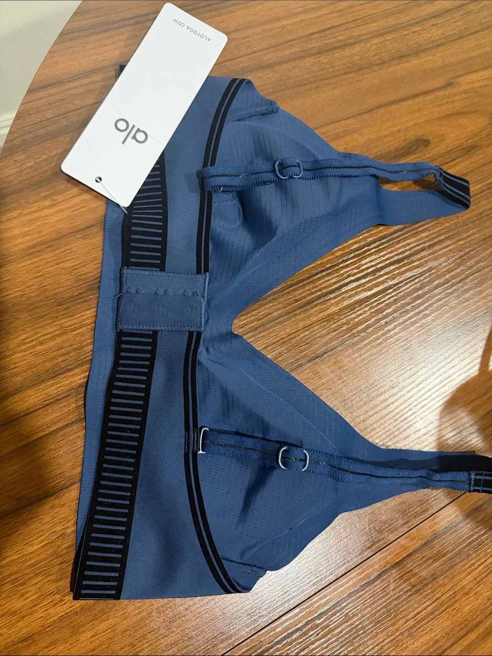 ALO Yoga Navy Blue top